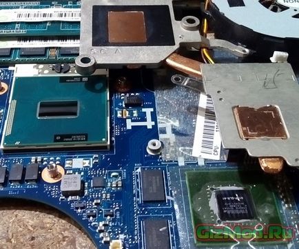 Cum să demontați și curățați praful de pe laptop Lenovo g580 - lenovo g580 curățare laptop