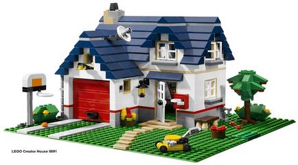 Cum de a face o casă din Lego