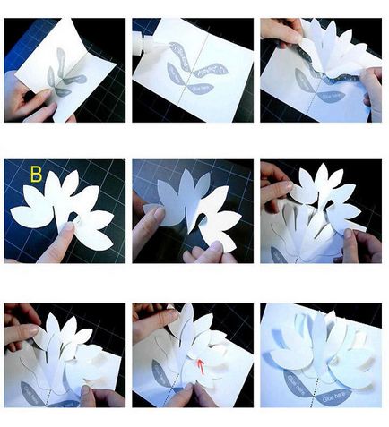 Cum de a face o carte de ziua de nastere de trei-dimensional cu propriile mâini