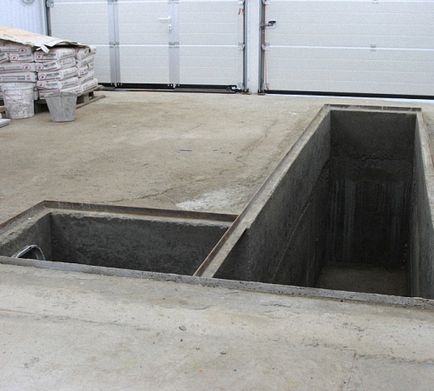 Cum de a face o gaură de vizualizare în garaj, portal de constructii