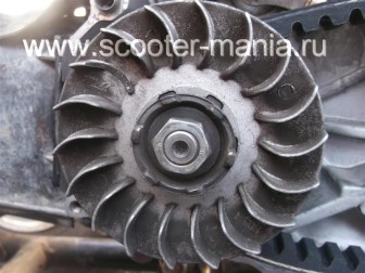 Eliminarea Scuterul CVT, scutere și motociclete (dezasambla variator spate) Scoaterea scuter FPC, scutere și motociclete