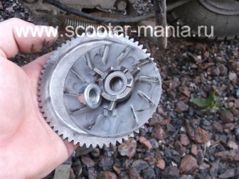Eliminarea Scuterul CVT, scutere și motociclete (dezasambla variator spate) Scoaterea scuter FPC, scutere și motociclete