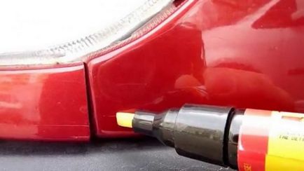 Cum de a elimina zgârieturile de pe bara de protecție a mașinii cu mâinile lor de reparare și de ștergere