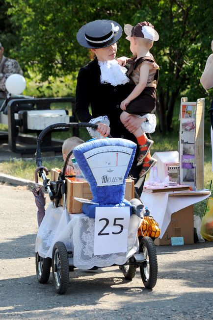 Cum de a decora o paradă de transport de cărucioare pentru fete florale idei decor mix hit-uri landouri