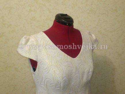 Cum să ia într-o rochie pe o figură - samoshveyka - site-ul pentru fanii de cusut și de meserii