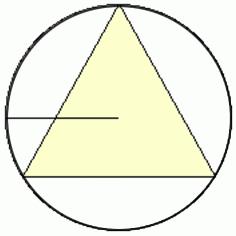 Cum de a găsi zona unei formule de bază triunghi echilateral