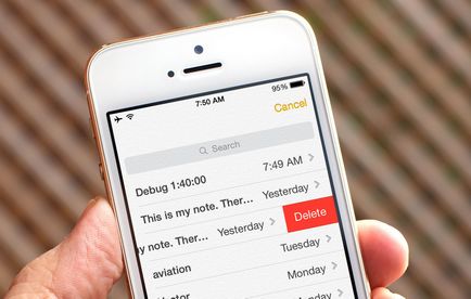 Cum de a recupera nota șterse de pe iPhone, iPad și Mac, știri pe ios