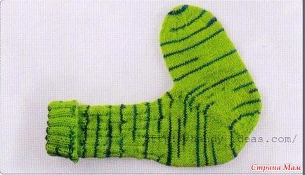 Cum să tricot șosete spițe tipuri de tocuri