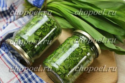 Ca borcane de usturoi marinate sălbatice pentru iarna - o reteta cu fotografie (iarna) Ca borcane de usturoi marinate sălbatice pentru iarna - reteta cu o fotografie