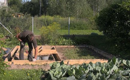 Baie de cadru cu mâinile sale cu pas foto și video de instruire