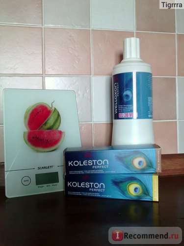 Par Wella colorant profesional koleston perfecta - «Cum să picteze în frig, maro inchis