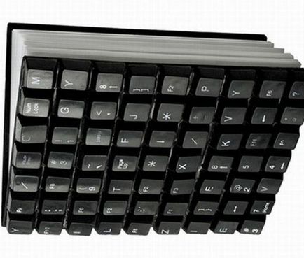idee creativă de a folosi tastatura vechi