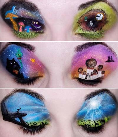 Creative make-up - prea creativ