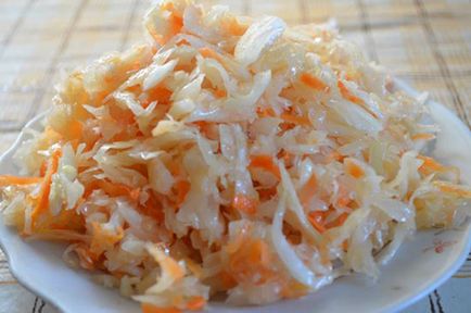 Sauerkraut 4 rețetă de gătit, ekskyl