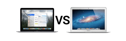 Macbook aer și retină macbook 12 pentru a alege