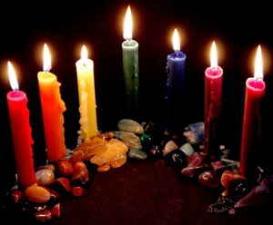 Magic lumânări de culoare, rituri, ritualuri