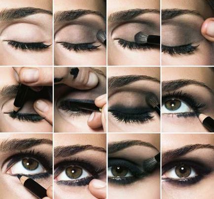 Machiaj Smoky Eyes foto, lecții și echipamente, cum să facă