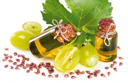 ulei de semințe de struguri în produsele cosmetice