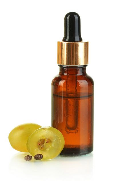 ulei de semințe de struguri în produsele cosmetice
