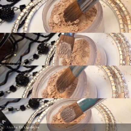 Mineral Eyeshadow caramel satin biobyuti - opinie ekoblogera Alenka