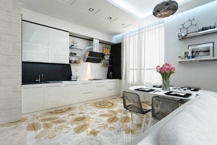 Auto-nivelare podea în bucătărie caracteristici, avantaje, instalare - kuhnyagid - kuhnyagid