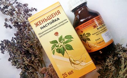 instructiuni Tinctură de ginseng de utilizare, beneficii și daune