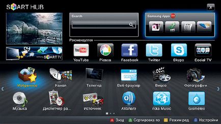 Privire de ansamblu de servicii de aplicații Samsung și hub-ul inteligent, televizorul meu