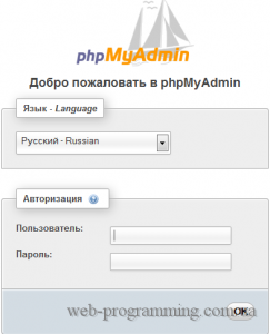 Bazele phpMyAdmin - totul despre programare web