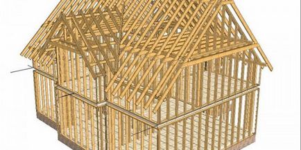 Caracteristici de construcție de case din lemn