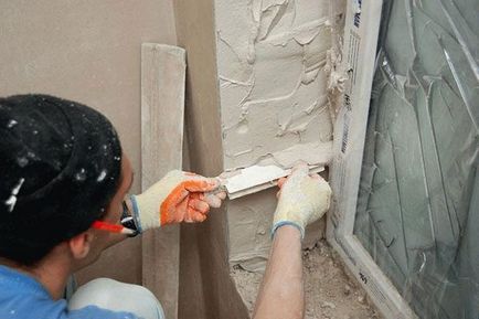 Pârtii pentru ferestre din plastic cu mâinile lor mai bine și cum să facă instalarea și finisare