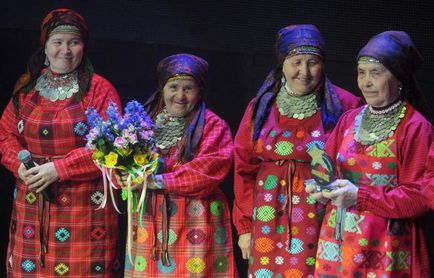 Locație Buranovskie echipa poveste bunica, activitate, compoziția