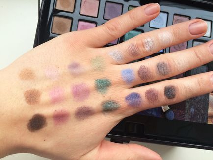 Paleta (reticularea) machiaj Yves Rocher (Iv Roshe) Revizuirea și Swatch, ilovejars