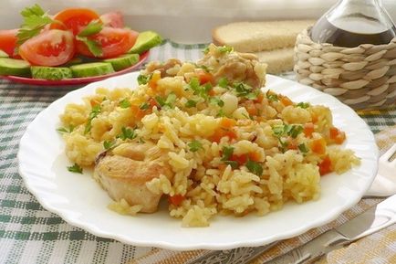 Pilaf de carne de porc - Retete de porc pilaf - cum să se pregătească în mod corespunzător