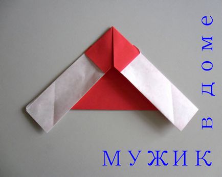 Hack Moș Crăciun de hârtie cu mâinile (origami)