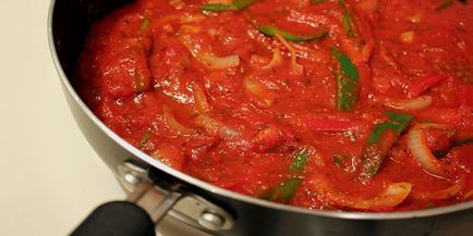 Sos pentru chiftele cu pasta de tomate și rețetă smântână