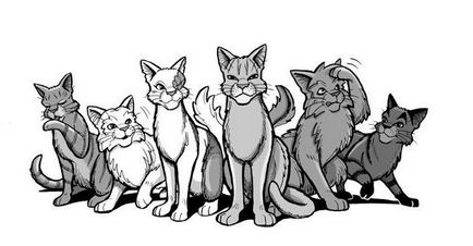Detalii despre cum să atragă o lecție pisici-războinici