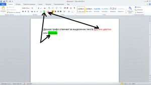 Descrierea detaliată a modului de a lucra în Word 2010