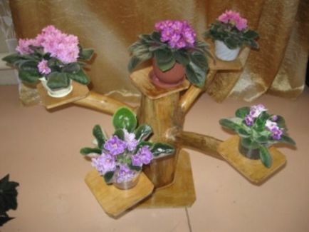Suport pentru flori cu propriile sale mâini ideile originale din resturi de materiale
