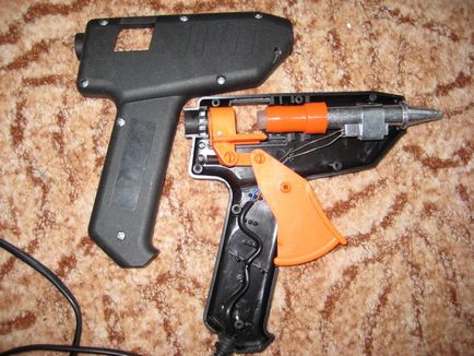 Utilizarea pistolului de lipit - cum funcționează, avantaje, construcția dispozitivului