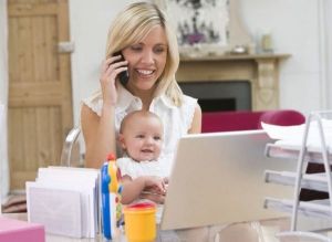 Munca în concediu de maternitate de pe site-ul principal și opțiunile podrabotok
