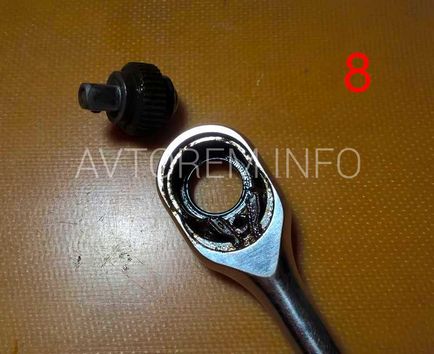 Reparatii clichet cheie toptul chag0813 mâinile proprii (kit de reparare cu clichet cheie toptul ¼) Reparatii clichet cheie toptul chag0813 mâinile proprii