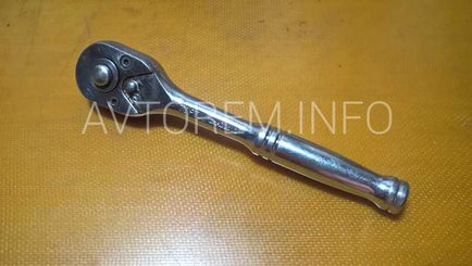 Reparatii clichet cheie toptul chag0813 mâinile proprii (sub cap cu clichet, cu un pătrat ¼) Reparatii clichet cheie toptul chag0813 mâinile proprii