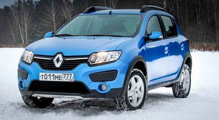 clearance-ul Renault Sandero si garda la sol