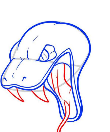 Desen cap de șarpe
