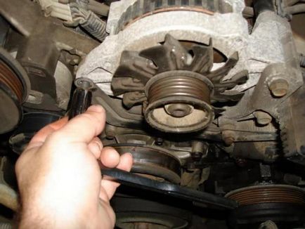 Generator de tensionare a curelei cu role (alternator conexiune centură scripete de tensionare a generatorului alternator centură de tensionare) Intinzator curea alternator scripete