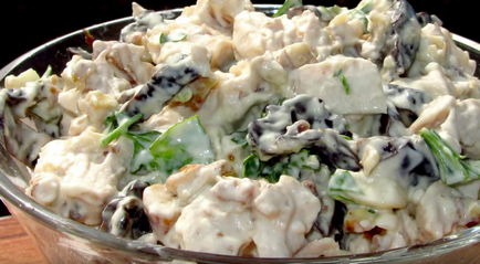 Salate cu partea de sus piept de pui 9 dintre cele mai cunoscute rețete (salate) Salate cu top piept de pui 9 dintre cele mai cunoscute rețete