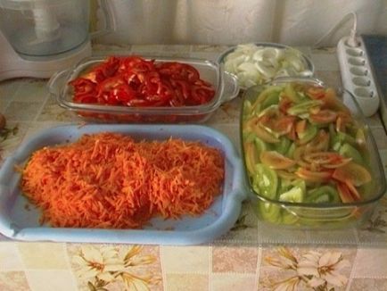 Salata de tomate verzi pentru rețete de iarnă pentru preparate gustoase