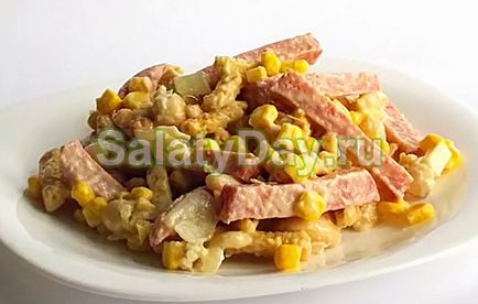 Salata cu crutoane - hrănitoare și benefice pentru reteta digestiv cu fotografii și video