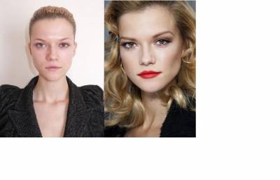 Cel mai interesant model de make-up, fără a lumii - uita-te