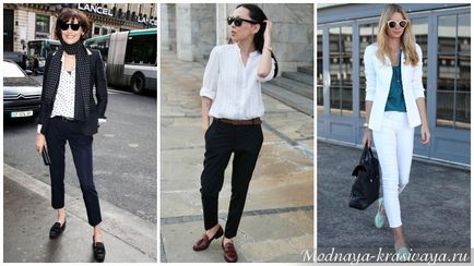 Din ceea ce sa poarte pantaloni trunchiate - 95 fotografie 2017 în diferite stiluri (uzura) Din ceea ce sa poarte pantaloni trunchiate - 95 fotografie 2017 în diferite stiluri